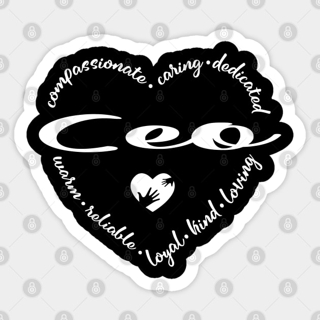 Ceo Heart Sticker by HeroGifts